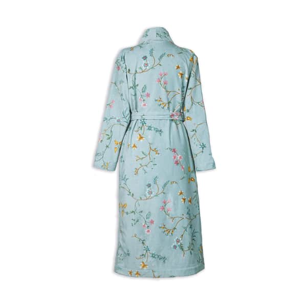 Pip Studio Les Fleurs Bathrobe Blue