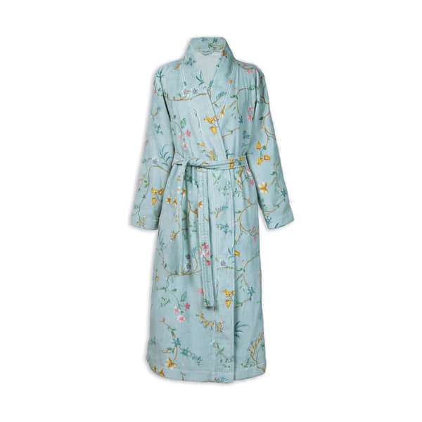 Pip Studio Les Fleurs Bathrobe Blue
