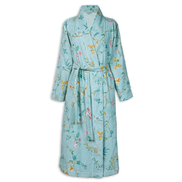 Pip Studio Les Fleurs Bathrobe Blue