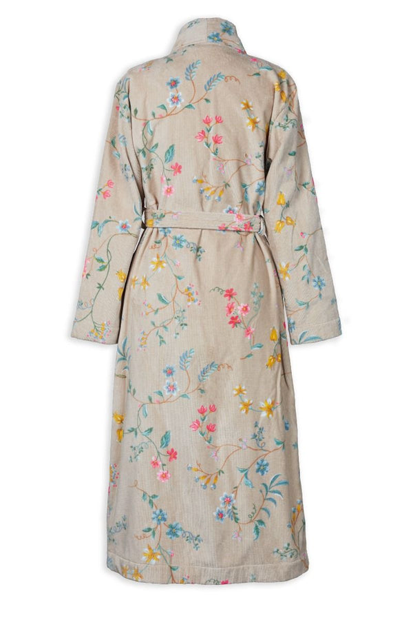 Pip Studio Les Fleurs Bathrobe Khaki