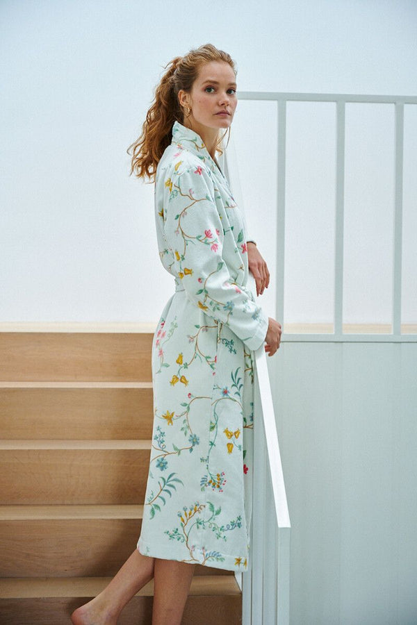 Pip Studio Les Fleurs Bathrobe White