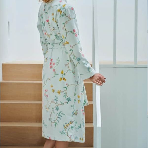 Pip Studio Les Fleurs Bathrobe White