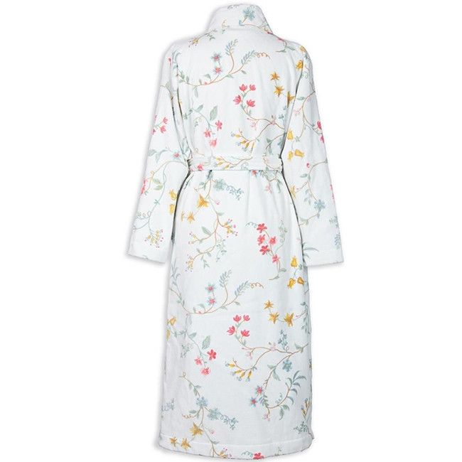 Pip Studio Les Fleurs Bathrobe White