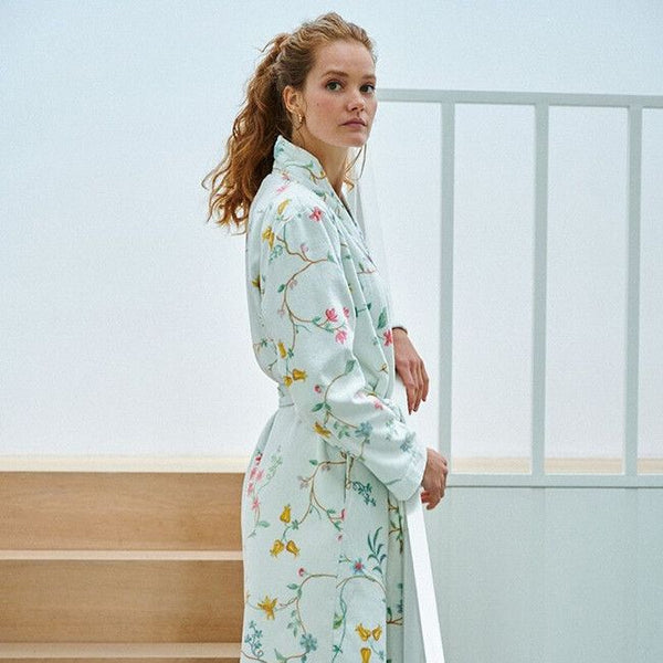 Pip Studio Les Fleurs Bathrobe White