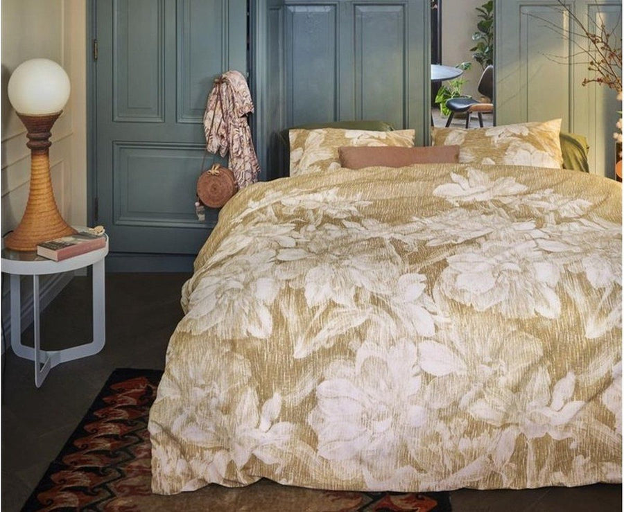 At Home by Bedding House Pencil Rain Ochre