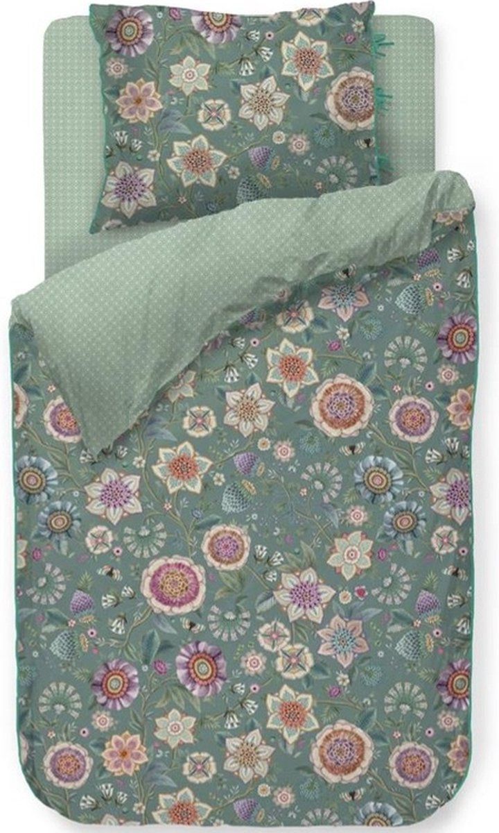 Pip Studio Viva Las Flores Green