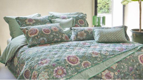 Pip Studio Viva Las Flores Green