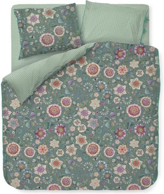 Pip Studio Viva Las Flores Green