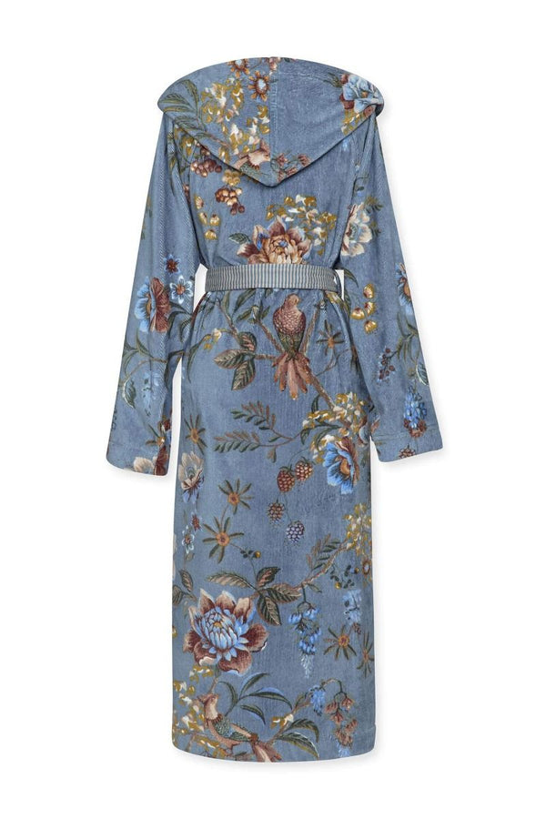 Pip Studio Secret Garden Bathrobe Blue