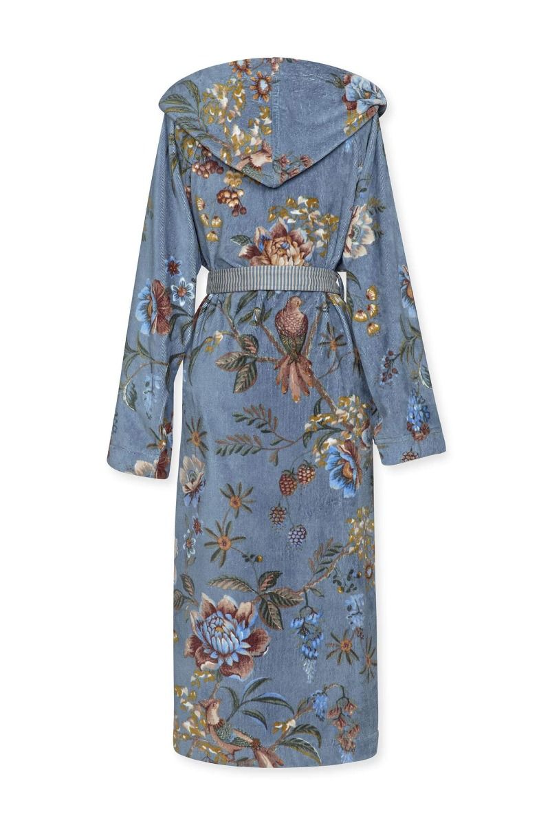 Pip Studio Secret Garden Bathrobe Blue