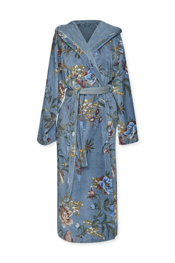Pip Studio Secret Garden Bathrobe Blue