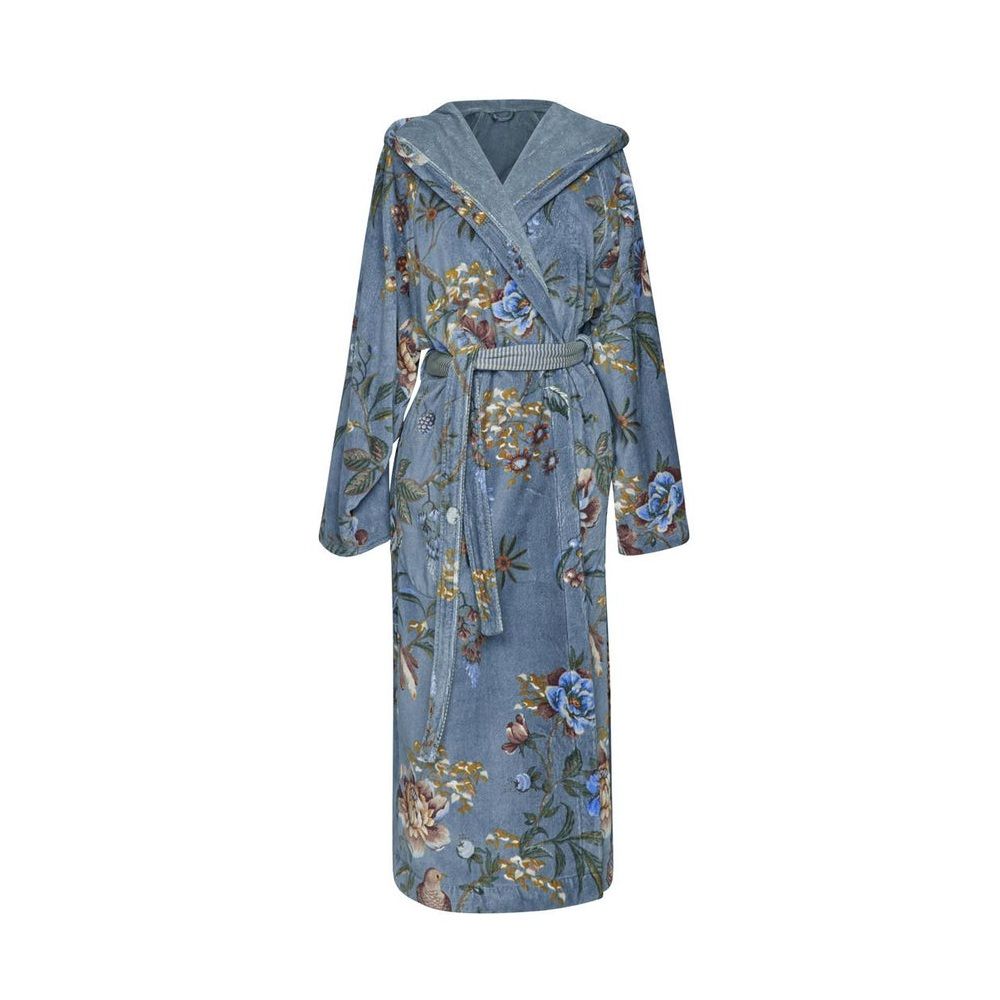 Pip Studio Secret Garden Bathrobe Blue