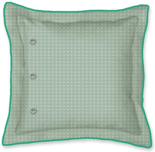 Pip Studio Viva Las Flores Square Cushion Green