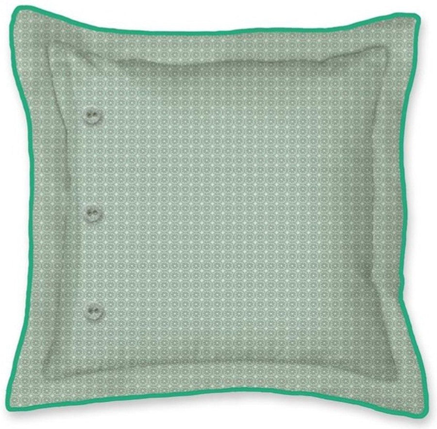Pip Studio Viva Las Flores Square Cushion Green