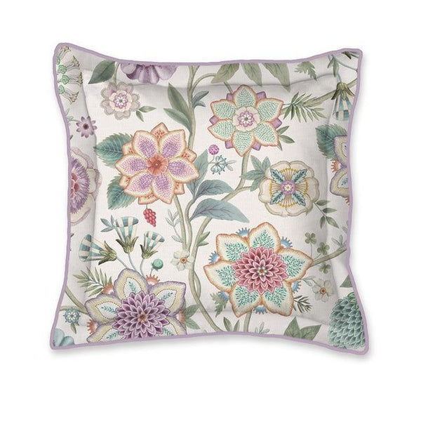 Pip Studio Viva Las Flores Square Cushion White