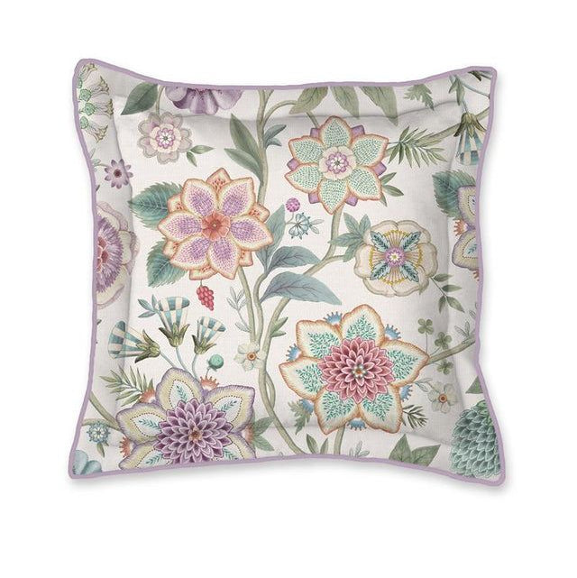 Pip Studio Viva Las Flores Square Cushion White
