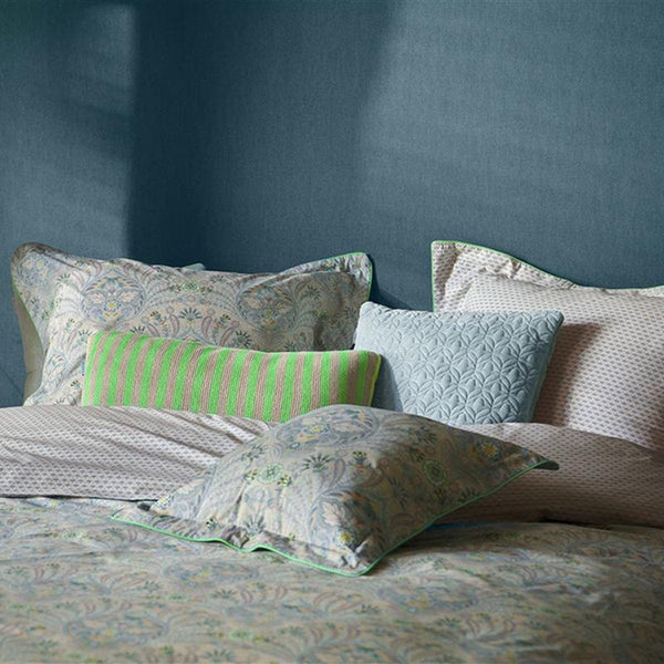 Pip Studio Alba Square Cushion Blue