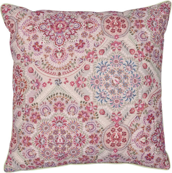 Pip Studio El Bordado Quilted Cushion Pink