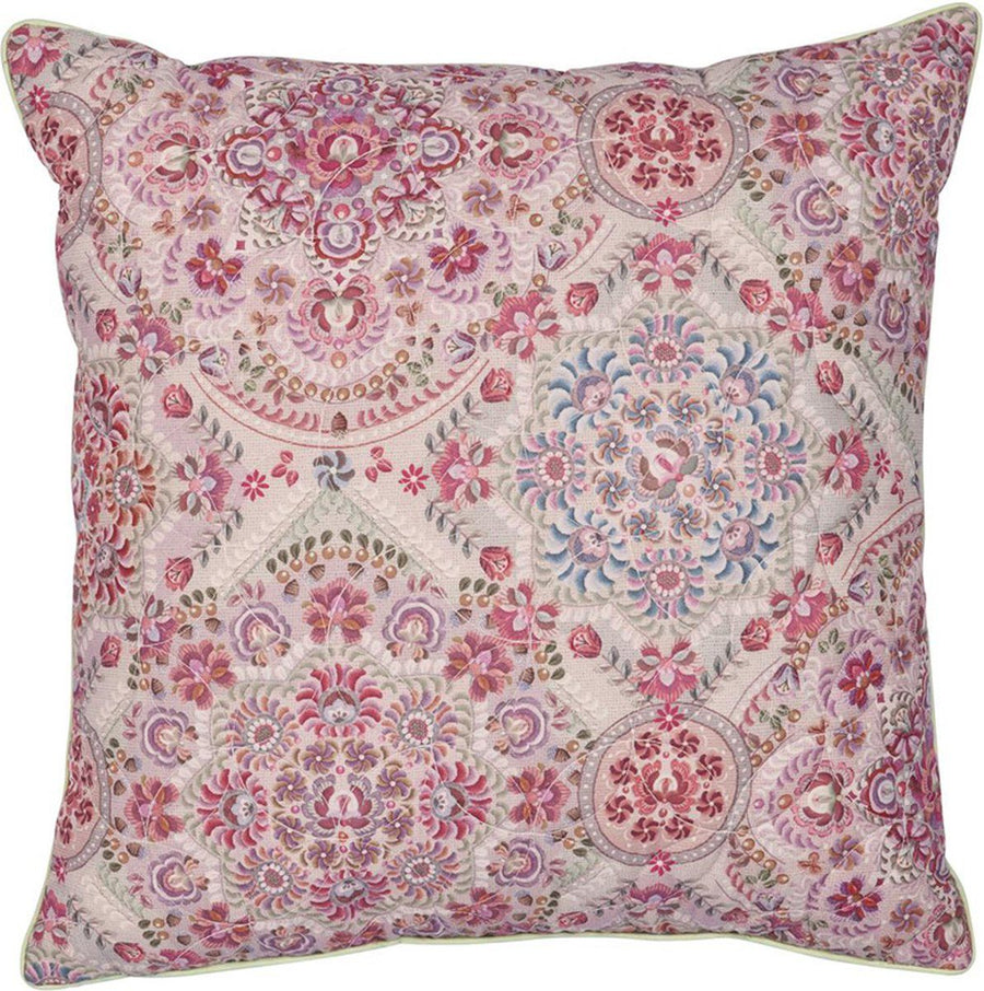 Pip Studio El Bordado Quilted Cushion Pink