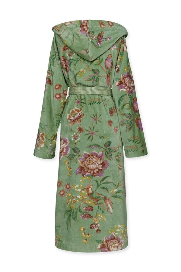 Pip Studio Secret Garden Bathrobe Green