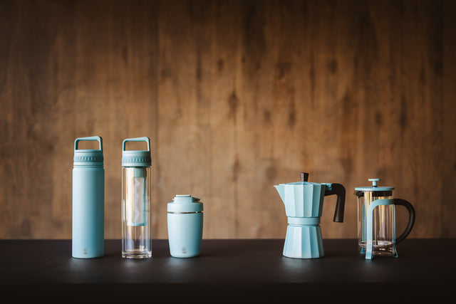 Espressomaker Moshi mint 6-kops