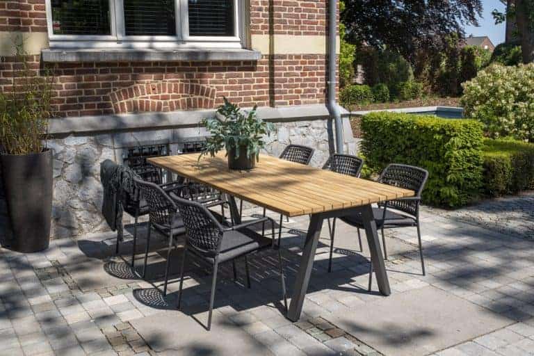 Barista dining stoel antraciet incl. kussen