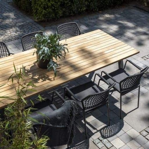 Barista dining stoel antraciet incl. kussen