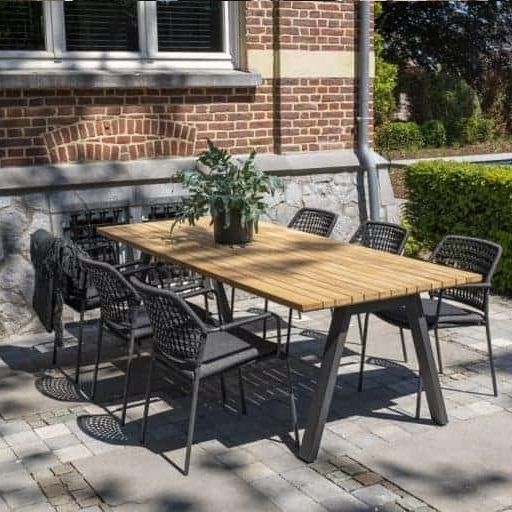 Barista dining stoel antraciet incl. kussen