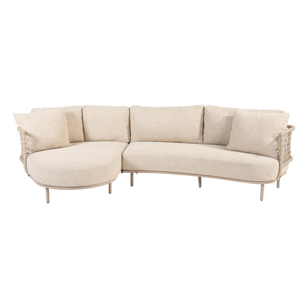 Sardinia chaise lounge rechts incl. 3 kussens