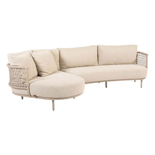 Sardinia chaise lounge rechts incl. 3 kussens