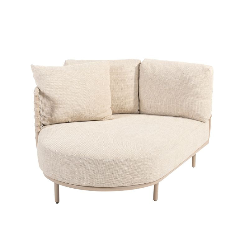 Sardinia chaise lounge rechts incl. 3 kussens
