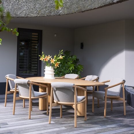 Tess dining stoel incl. 2 kussens