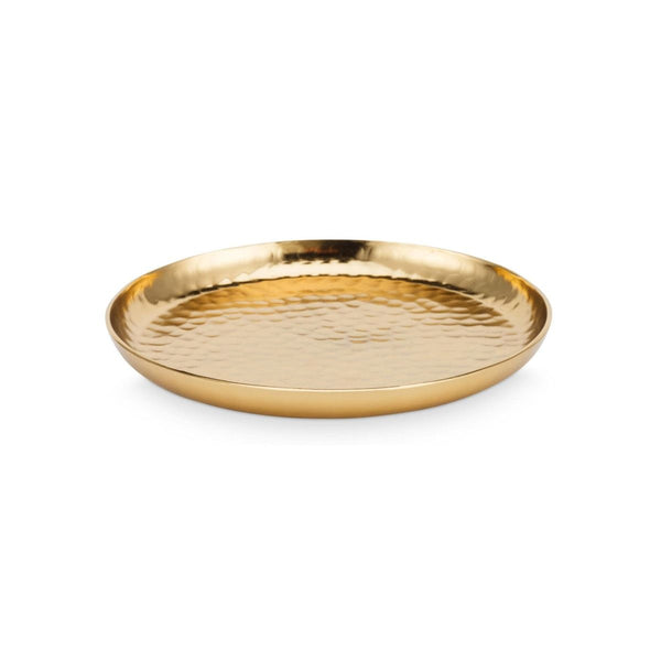 Plate Metal Gold 15cm