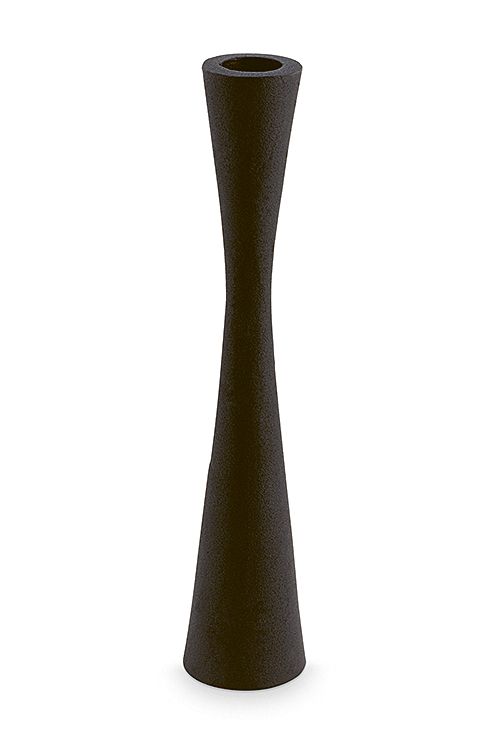 Candle Holder Metal Black 25.5cm