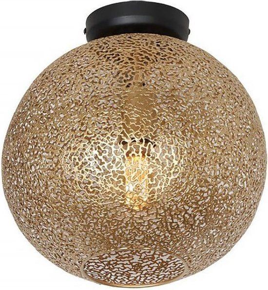 Pl. Oro 30cm Goud/Goud