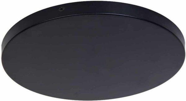 Losse Plafondplaat rond Ø 45cm Zwart