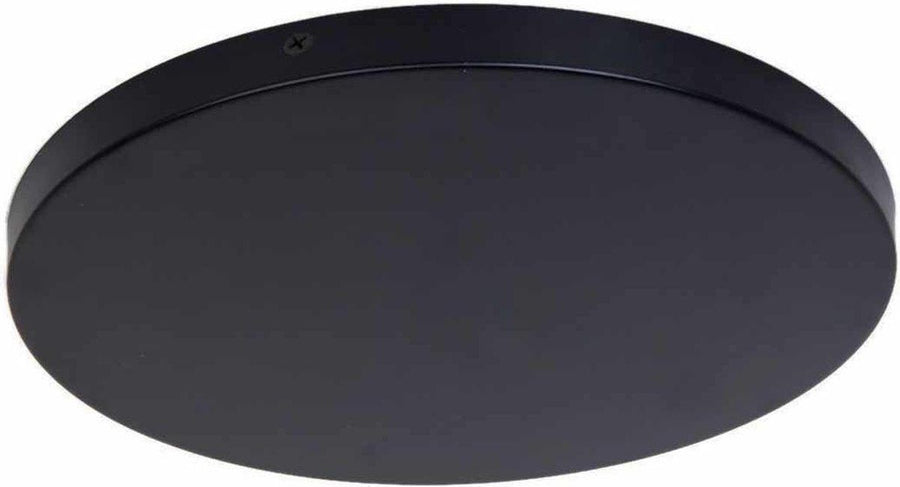 Losse Plafondplaat rond Ø 45cm Zwart