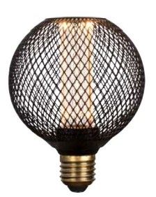 4W LED zwart gaas 9.5cm memory 3-standen