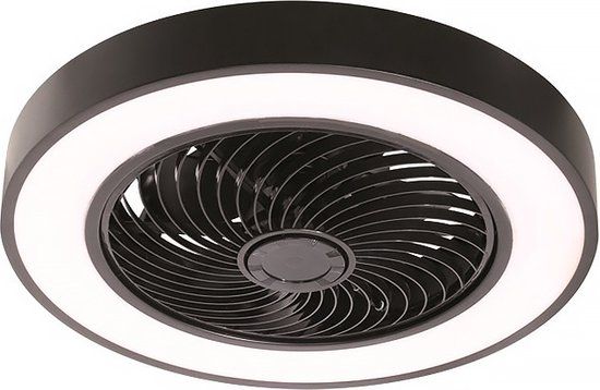 Plaf.Ventilator Fiato Zwart