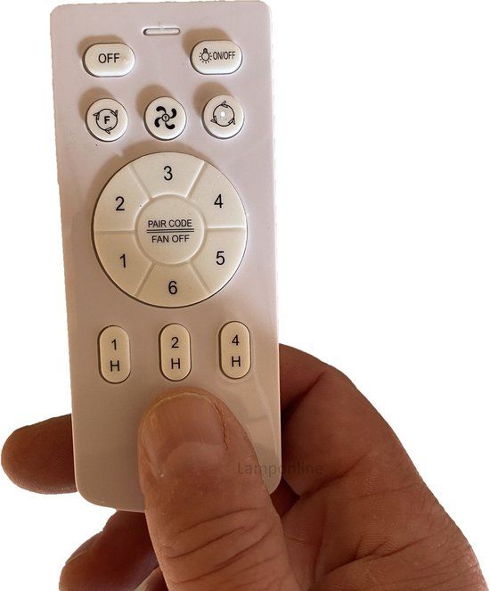 Plaf.Ventilator Fiato Zwart