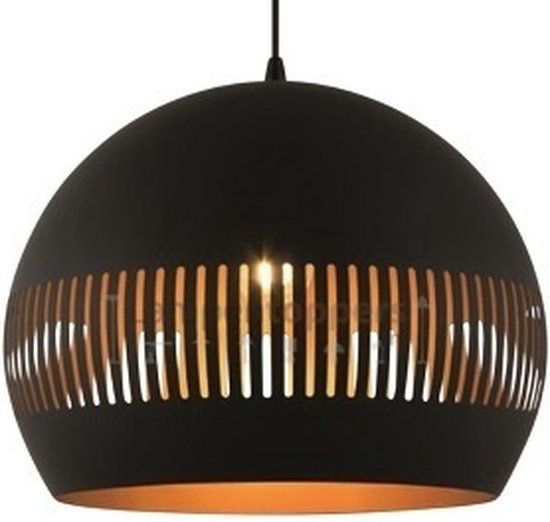 Hl. globo ø30cm 1-lichts zwart