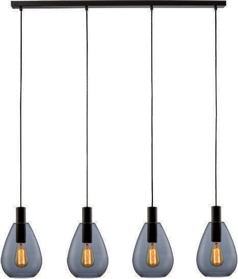 Hl. Dorato 4-l. Balk Zwart/Smoke Glas