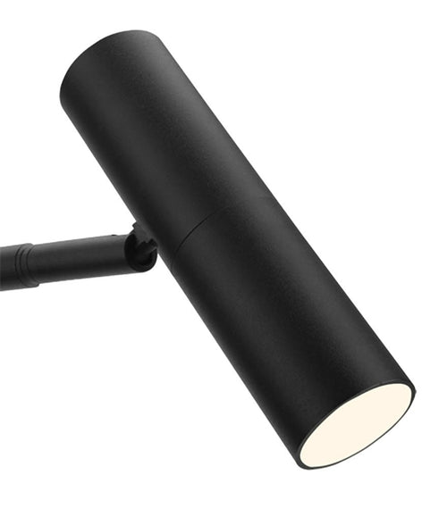 Vloerlamp Undici 2-lichts zwart