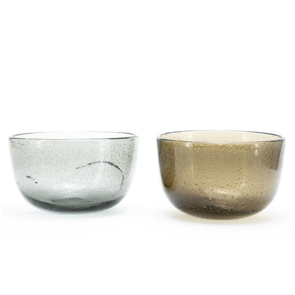 Bowl Bubble large - brown