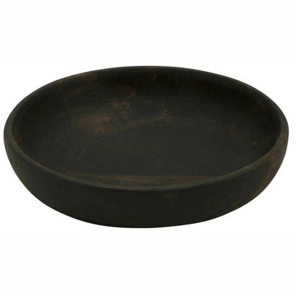 Bowl Mango Wood Small Black 10x2.5cm