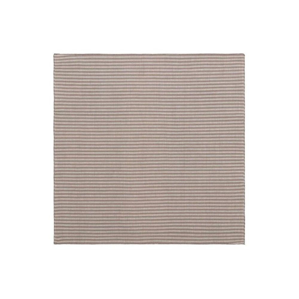 Tea Towel Grey-White Striped