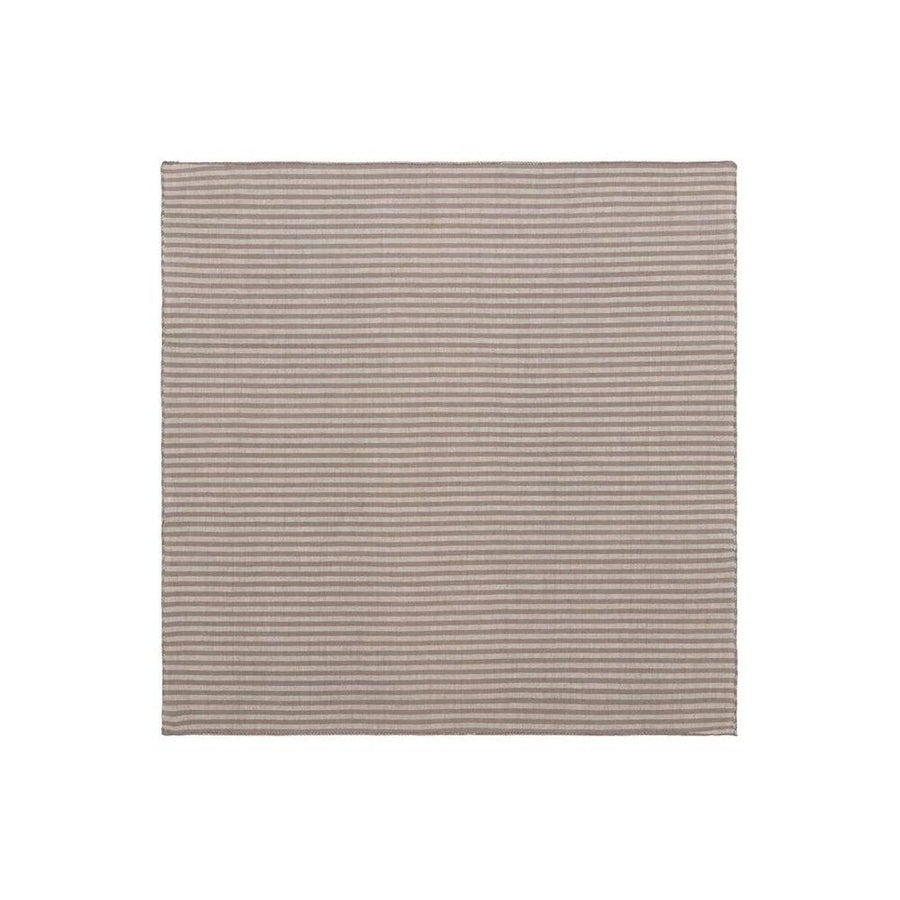 Tea Towel Grey-White Striped