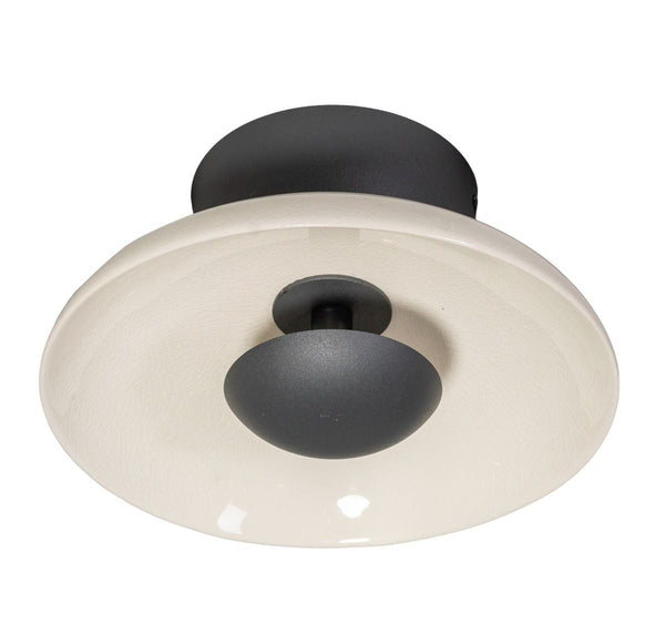 ETH Bonny craquelé creme, zwart