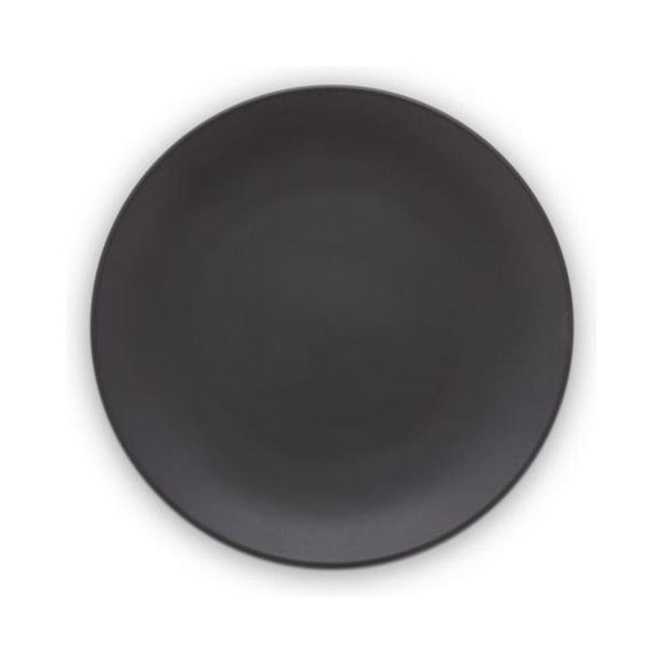 Plate Matt Black 25.5cm