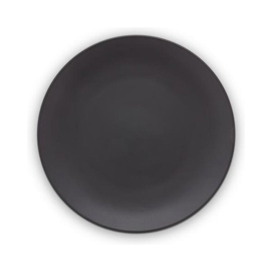 Plate Matt Black 25.5cm